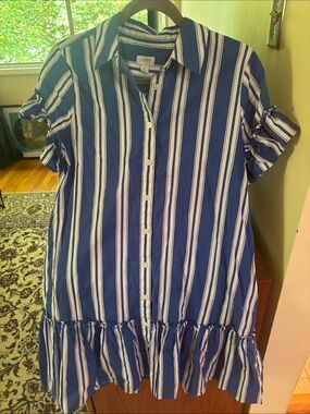 J Crew Factory Mini Shirt Dress